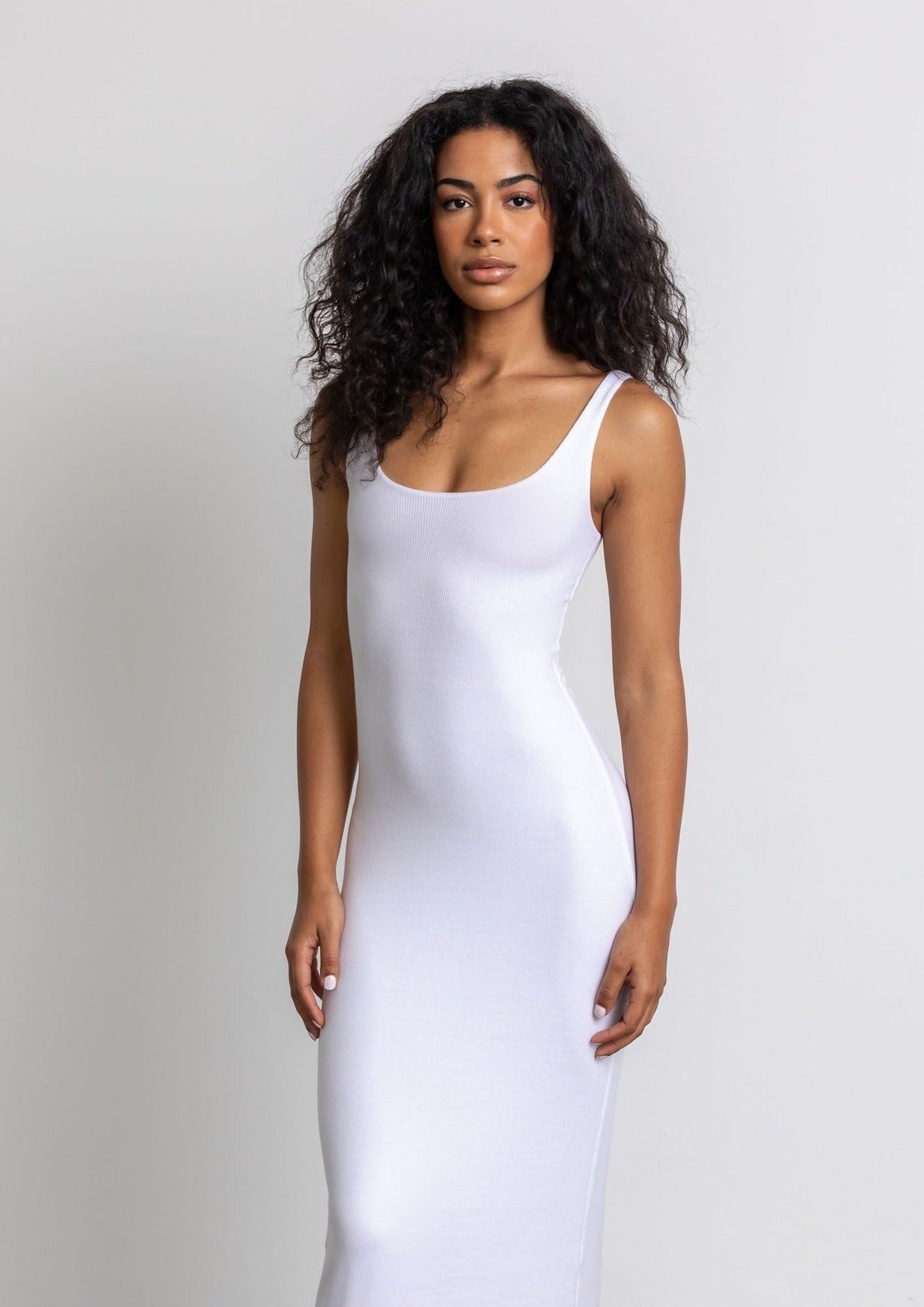 THE SAYA DRESS IN WHITE