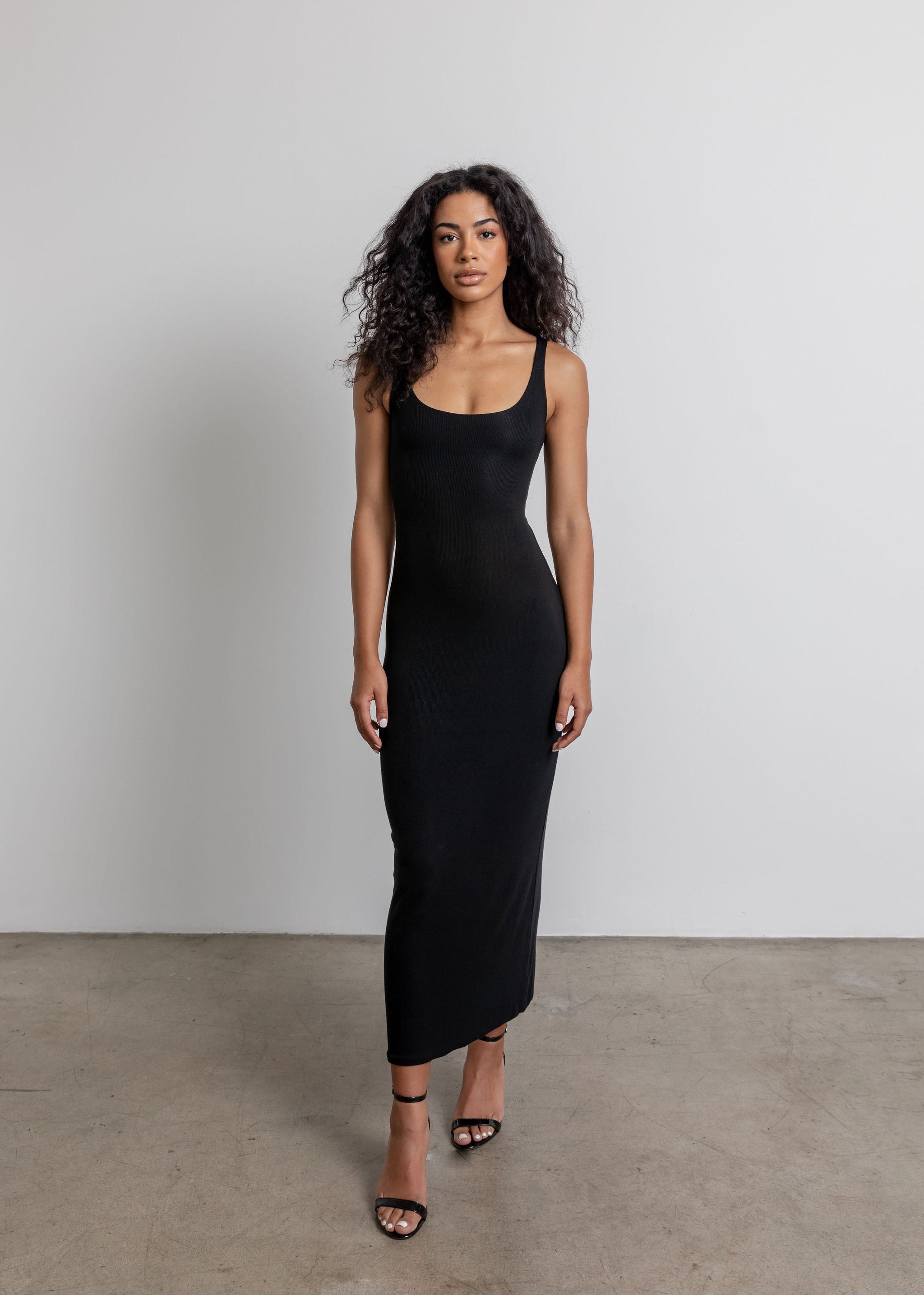 THE SAYA DRESS IN BLACK