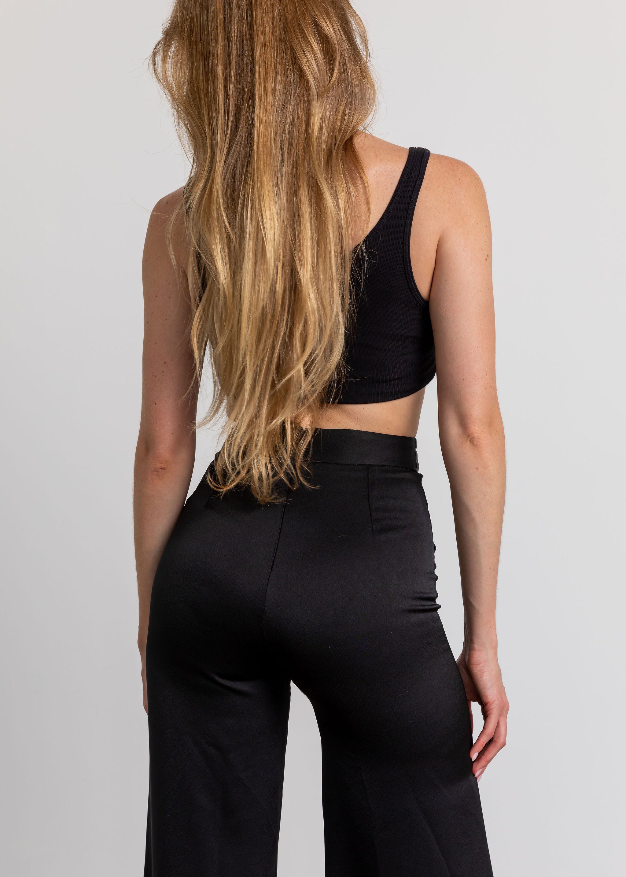 Black Wild Trousers