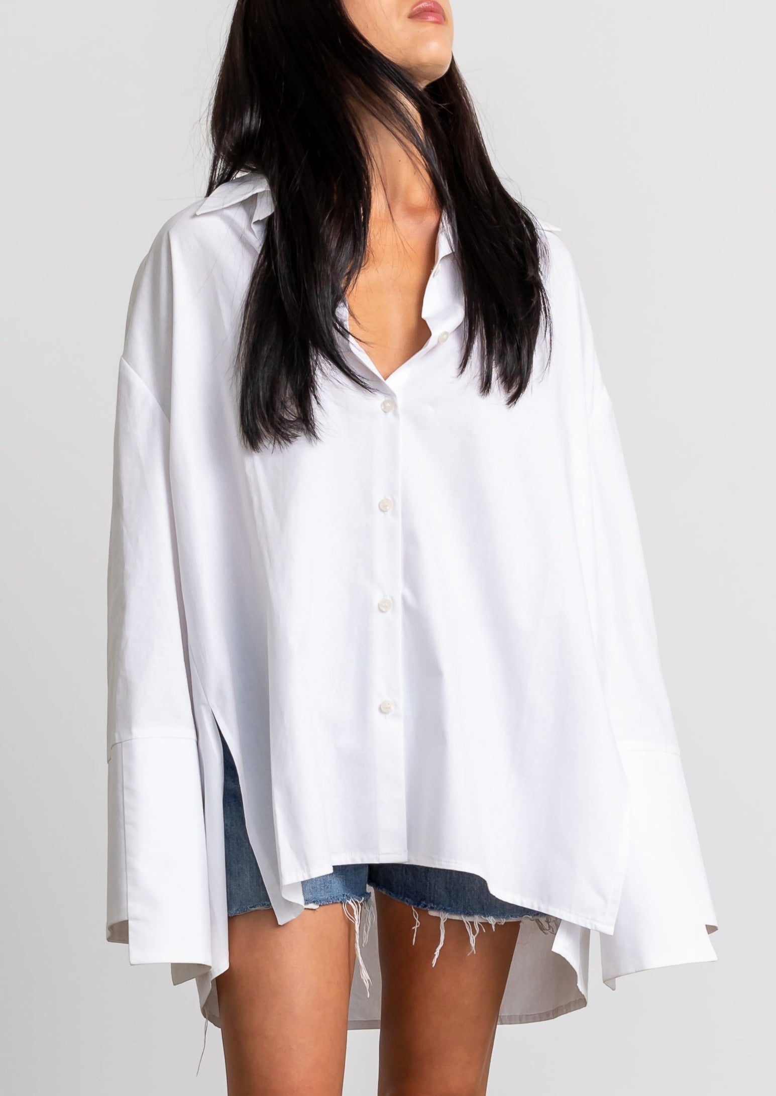 White Ose Button-Up Shirt