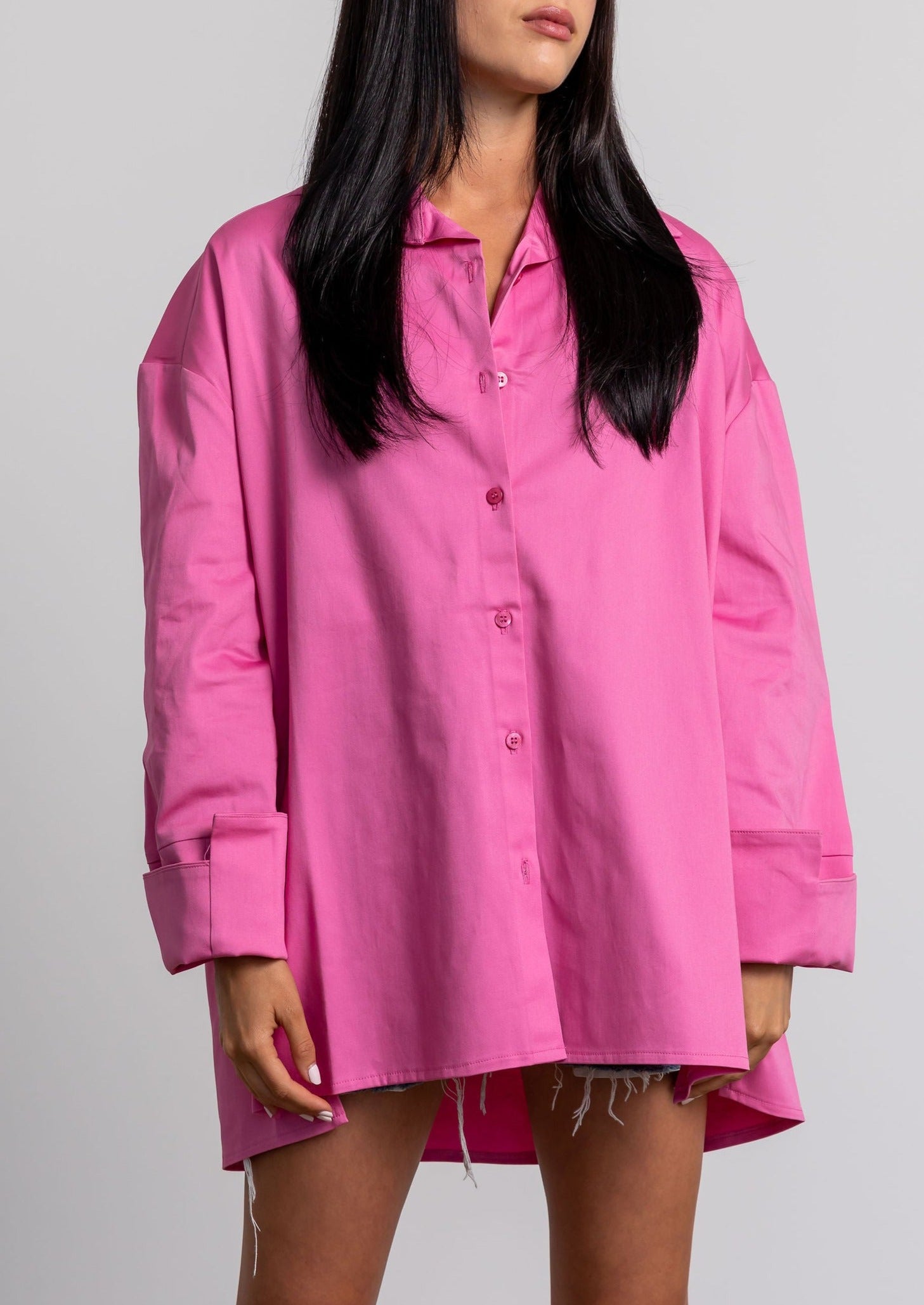 Pink Ose Button-Up Shirt