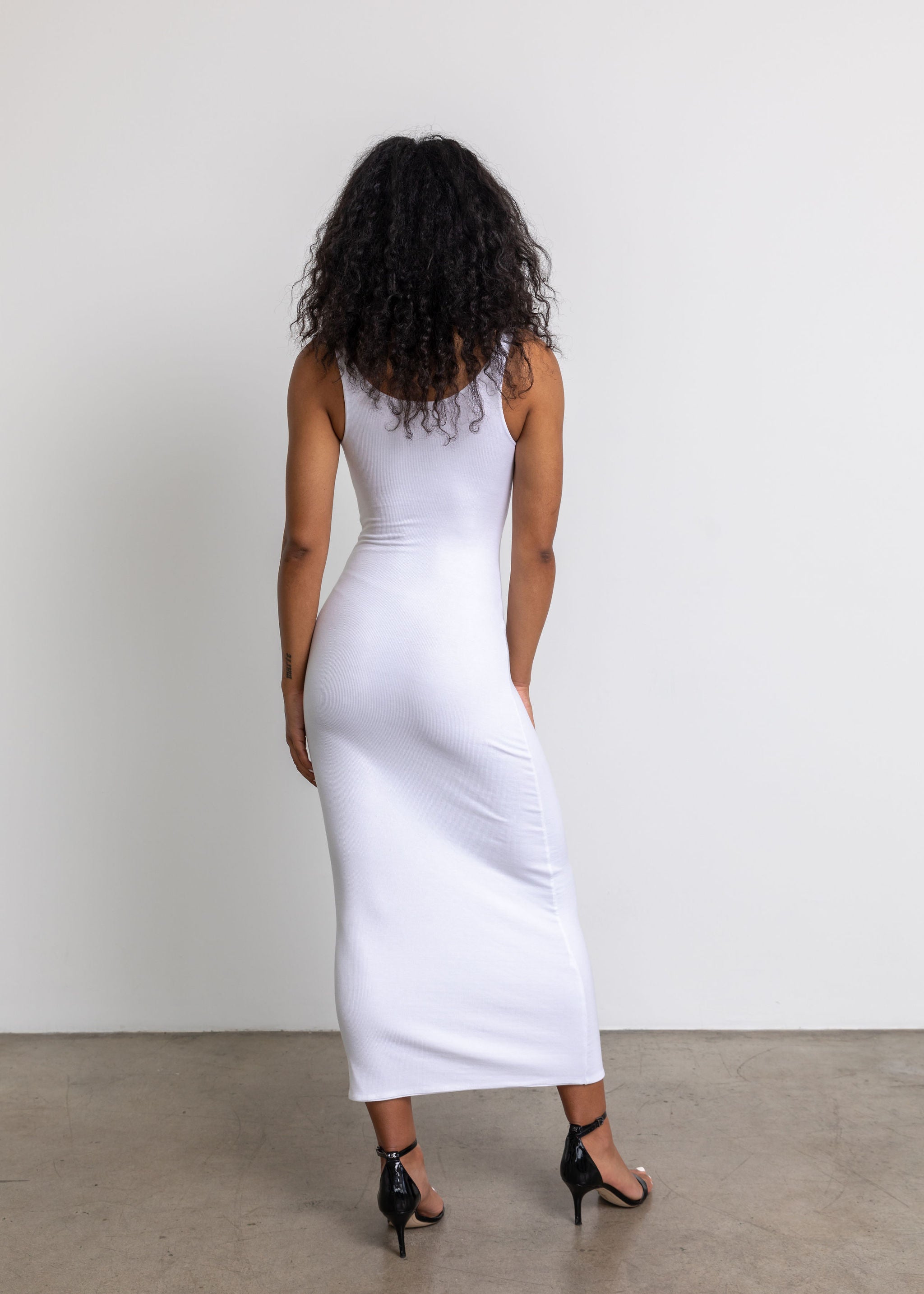 THE SAYA DRESS IN WHITE