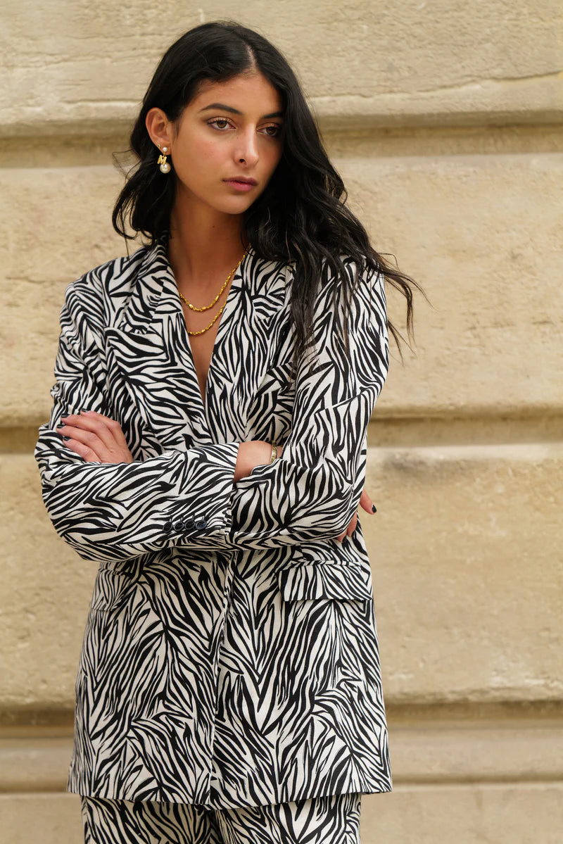 Bossy Zebra Blazer